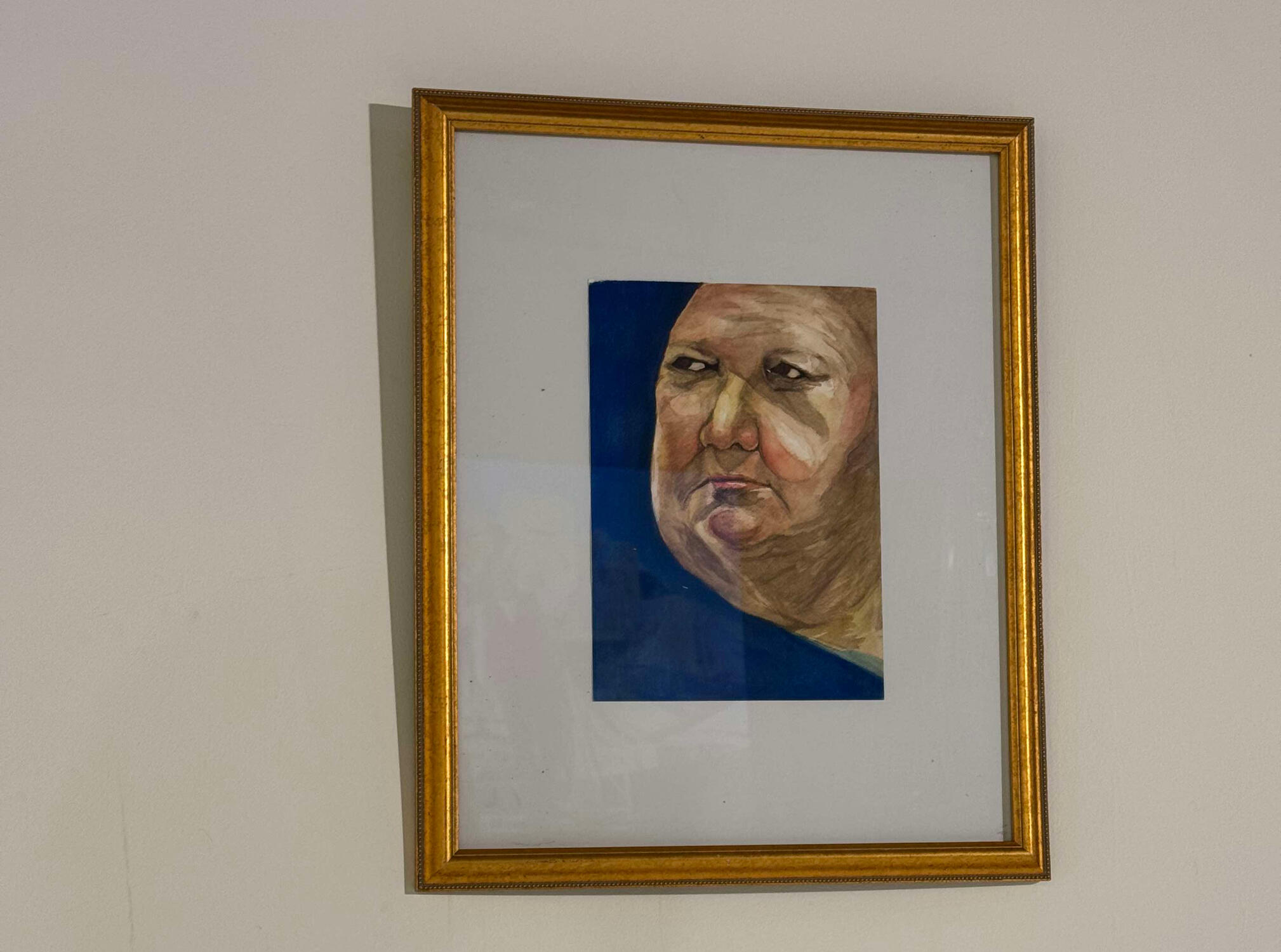 This is my mine. My coal. My money., watercolour on cotton paper, 2024, Tess Tickle @poorpeopleco