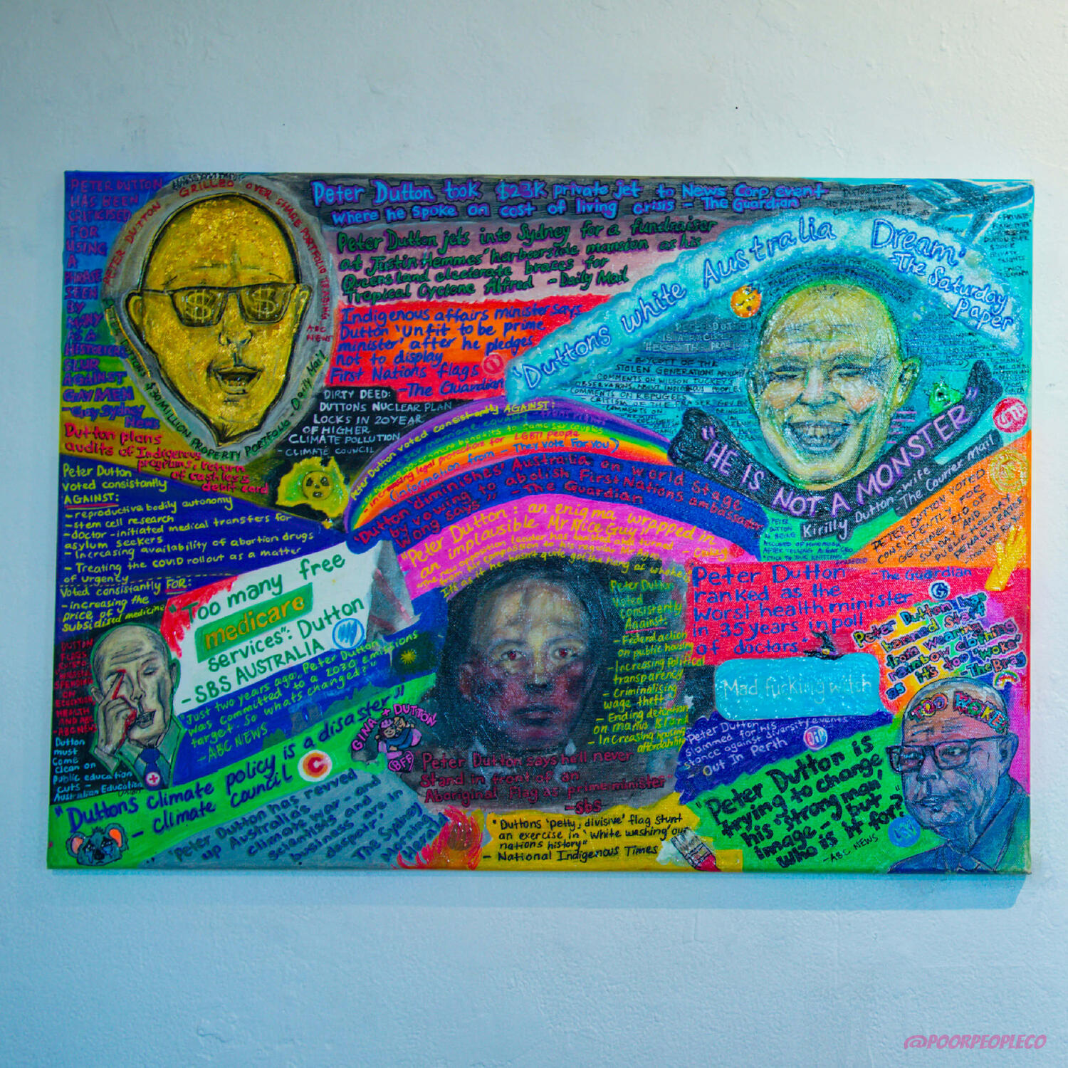 The Dutton Divide, watercolour, acrylic, oil paint, 2025, Michaela Kaiser @michaelakaiserart